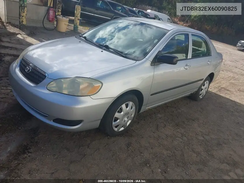 2006 TOYOTA COROLLA VIN JTDBR32EX60090825 — фото 2