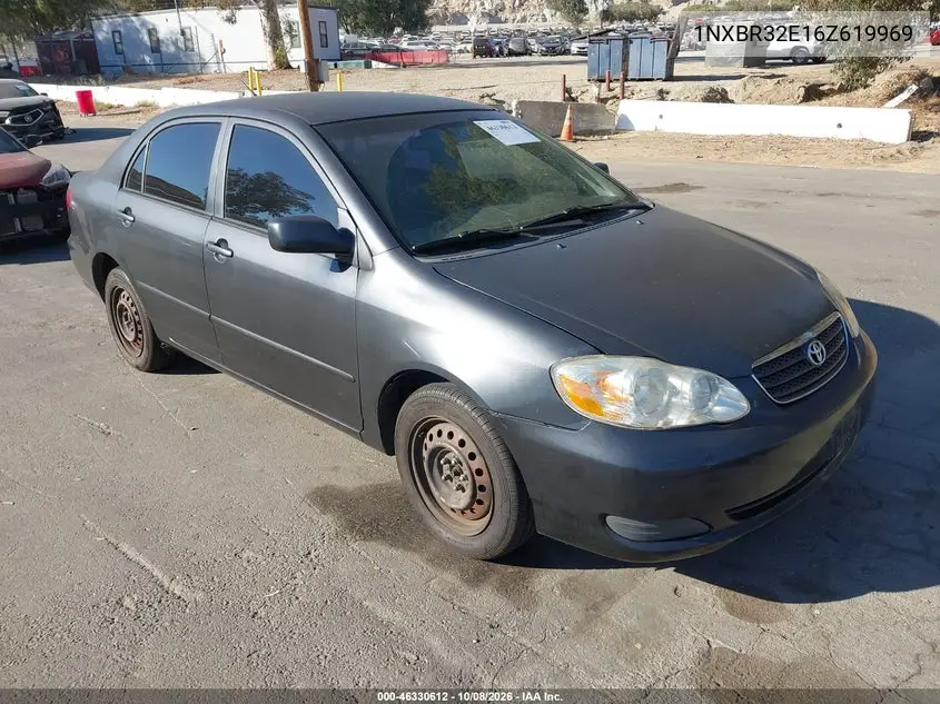 TOYOTA COROLLA 2006, VIN 1NXBR32E16Z619969