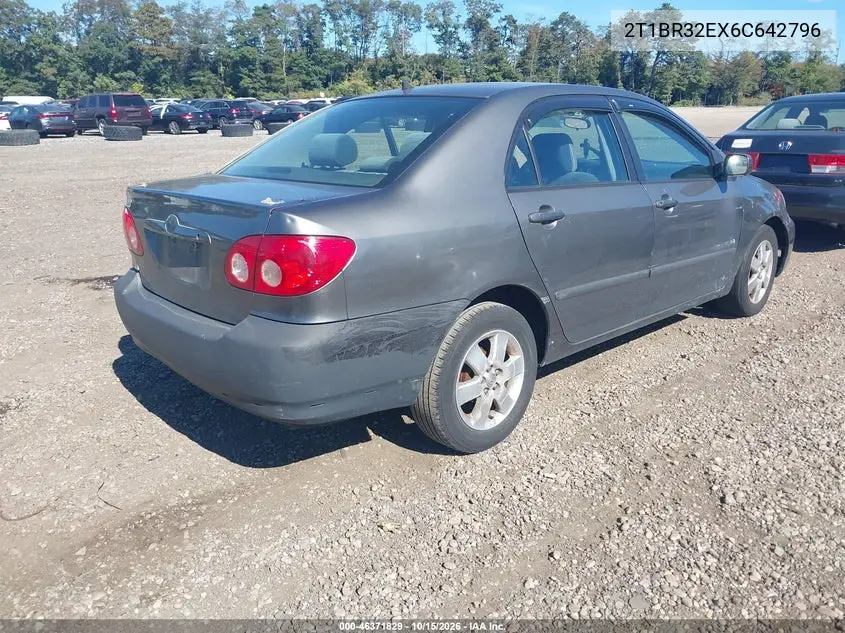 2006 TOYOTA COROLLA VIN 2T1BR32EX6C642796 — фото 4