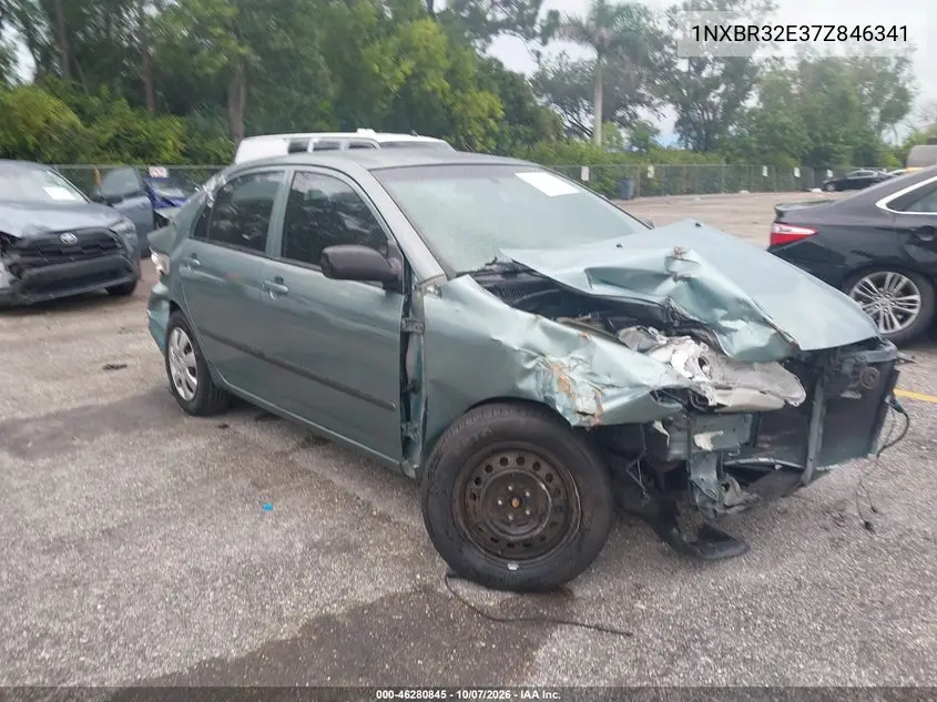 TOYOTA COROLLA 2007, VIN 1NXBR32E37Z846341