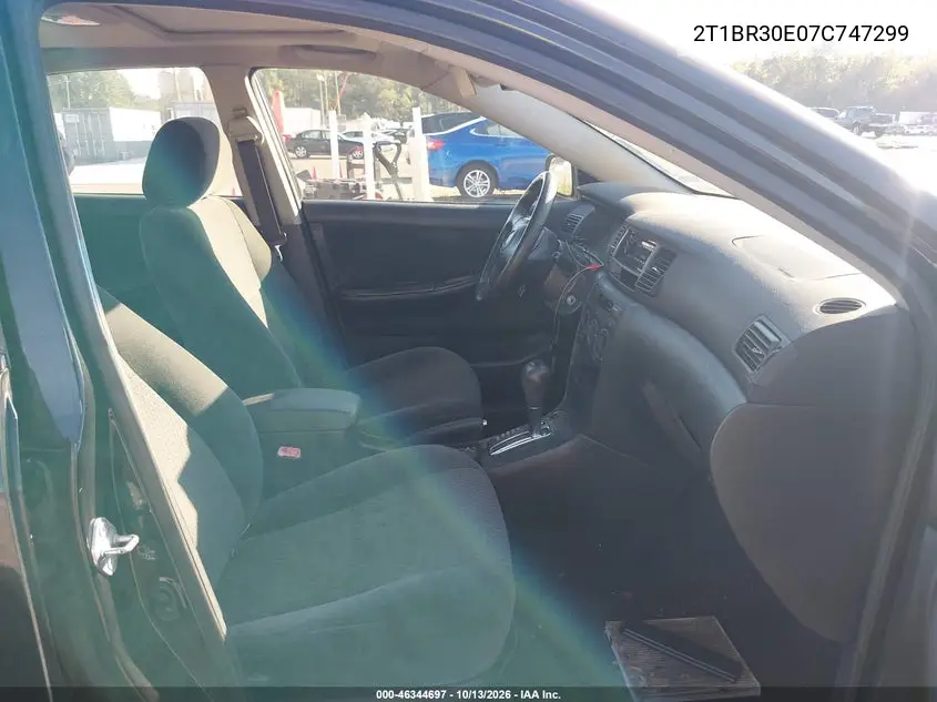 2007 TOYOTA COROLLA VIN 2T1BR30E07C747299 — фото 5