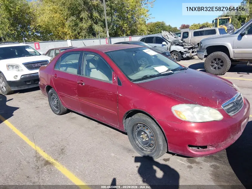 TOYOTA COROLLA 2008, VIN 1NXBR32E58Z964456