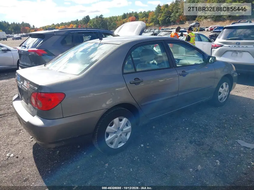 2008 TOYOTA COROLLA VIN 2T1BR32E88C856446 — фото 4