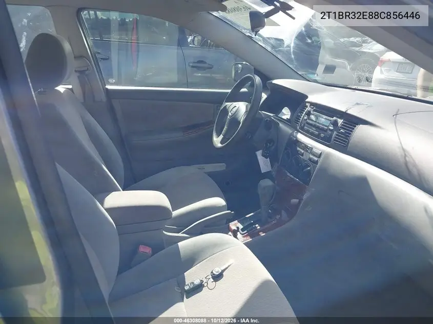 2008 TOYOTA COROLLA VIN 2T1BR32E88C856446 — фото 5