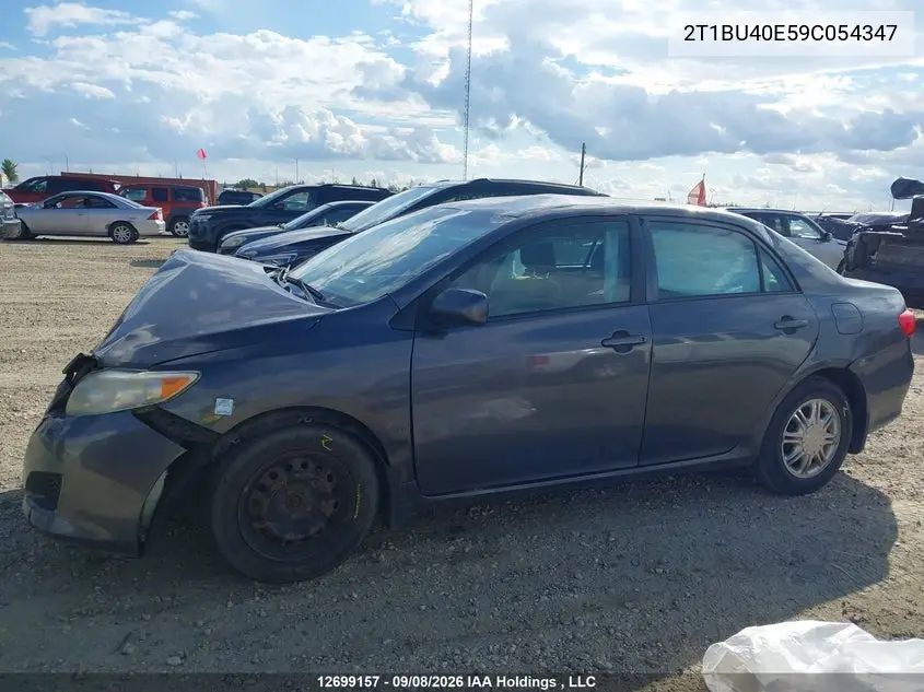 2009 TOYOTA COROLLA VIN 2T1BU40E59C054347 — фото 14