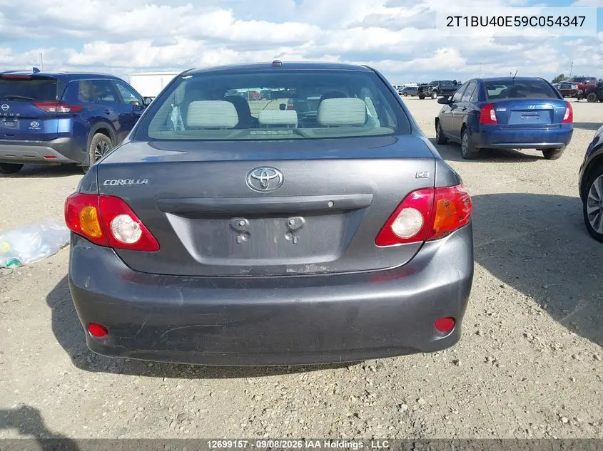 2009 TOYOTA COROLLA VIN 2T1BU40E59C054347 — фото 16