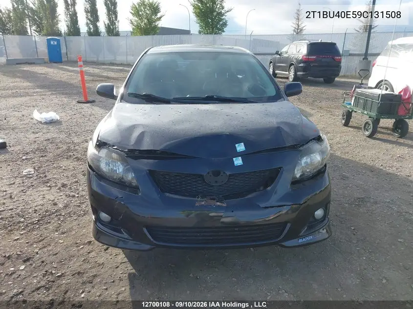 2009 TOYOTA COROLLA VIN 2T1BU40E59C131508 — фото 12