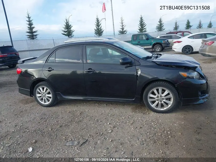 2009 TOYOTA COROLLA VIN 2T1BU40E59C131508 — фото 13