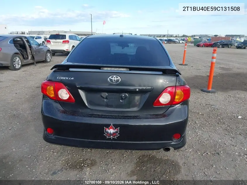 2009 TOYOTA COROLLA VIN 2T1BU40E59C131508 — фото 16