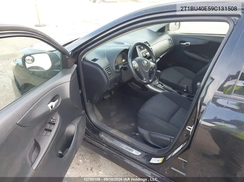 2009 TOYOTA COROLLA VIN 2T1BU40E59C131508 — фото 18