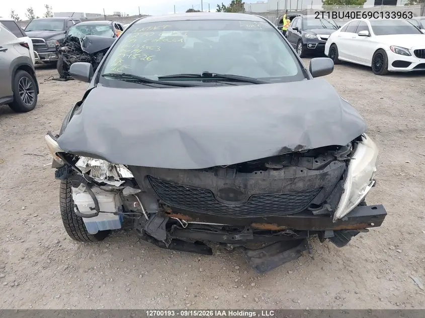 2009 TOYOTA COROLLA VIN 2T1BU40E69C133963 — фото 13
