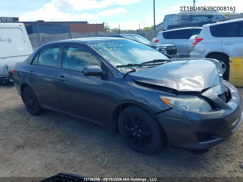 2009 TOYOTA COROLLA VIN 2T1BU40E39C008161 — фото 13