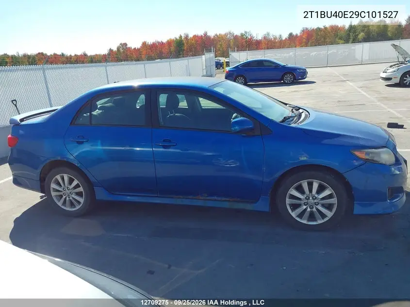 2009 TOYOTA COROLLA VIN 2T1BU40E29C101527 — фото 13