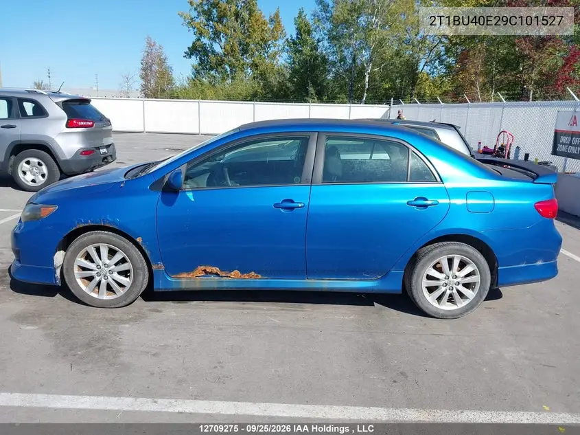 2009 TOYOTA COROLLA VIN 2T1BU40E29C101527 — фото 14