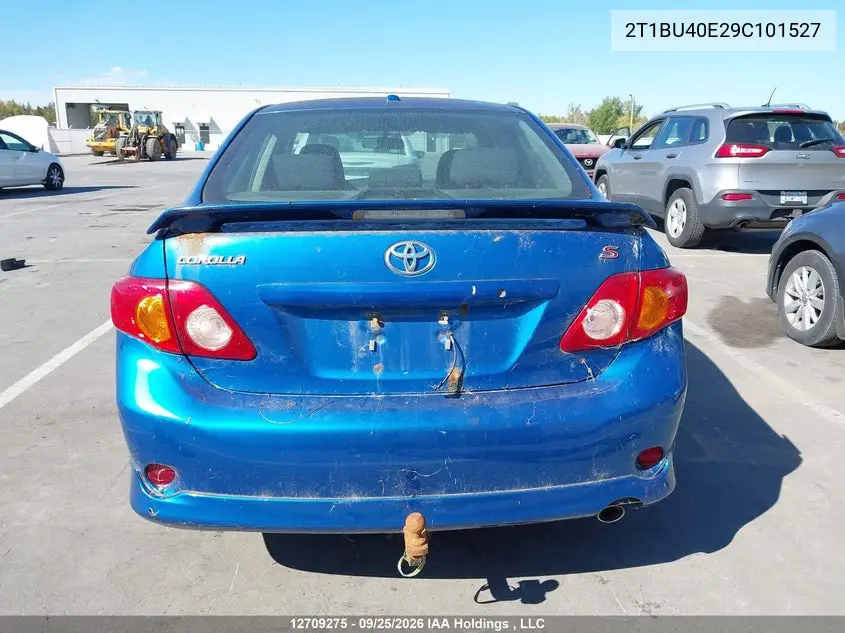 2009 TOYOTA COROLLA VIN 2T1BU40E29C101527 — фото 16