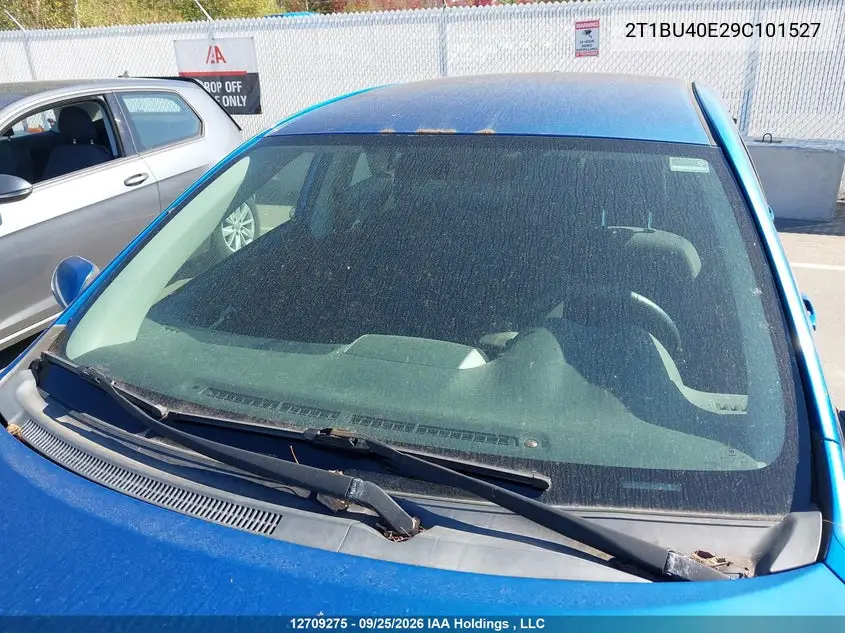 2009 TOYOTA COROLLA VIN 2T1BU40E29C101527 — фото 17