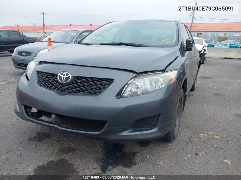 2009 TOYOTA COROLLA VIN 2T1BU40E79C065091 — фото 12