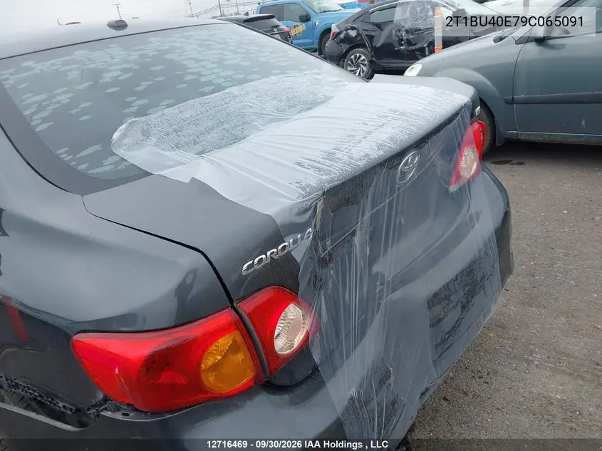 2009 TOYOTA COROLLA VIN 2T1BU40E79C065091 — фото 20
