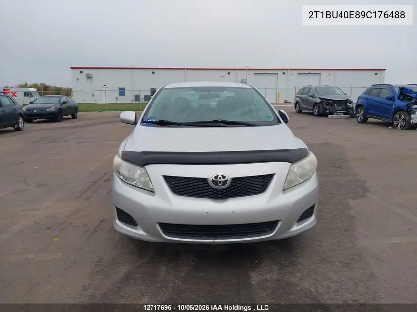 2009 TOYOTA COROLLA VIN 2T1BU40E89C176488 — фото 12