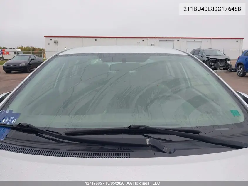 2009 TOYOTA COROLLA VIN 2T1BU40E89C176488 — фото 17