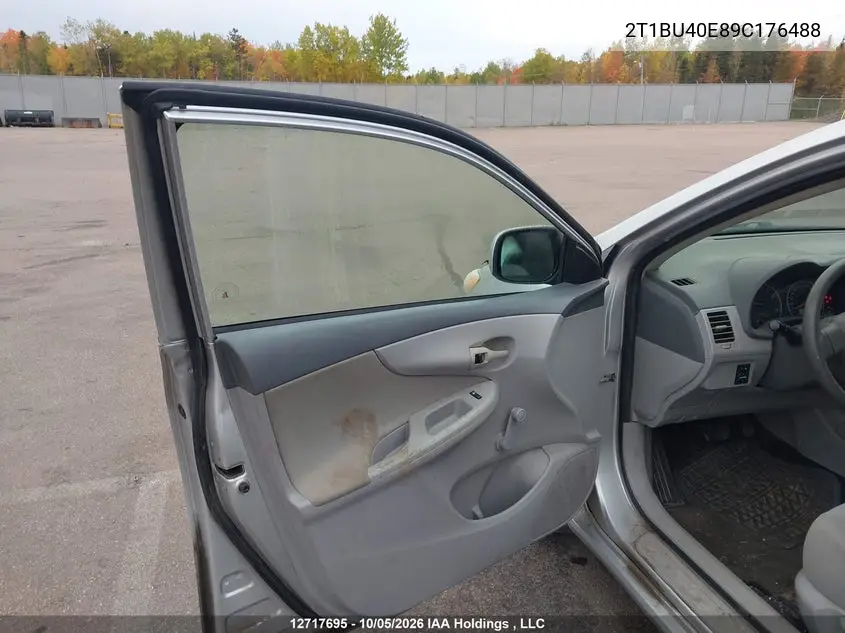 2009 TOYOTA COROLLA VIN 2T1BU40E89C176488 — фото 19