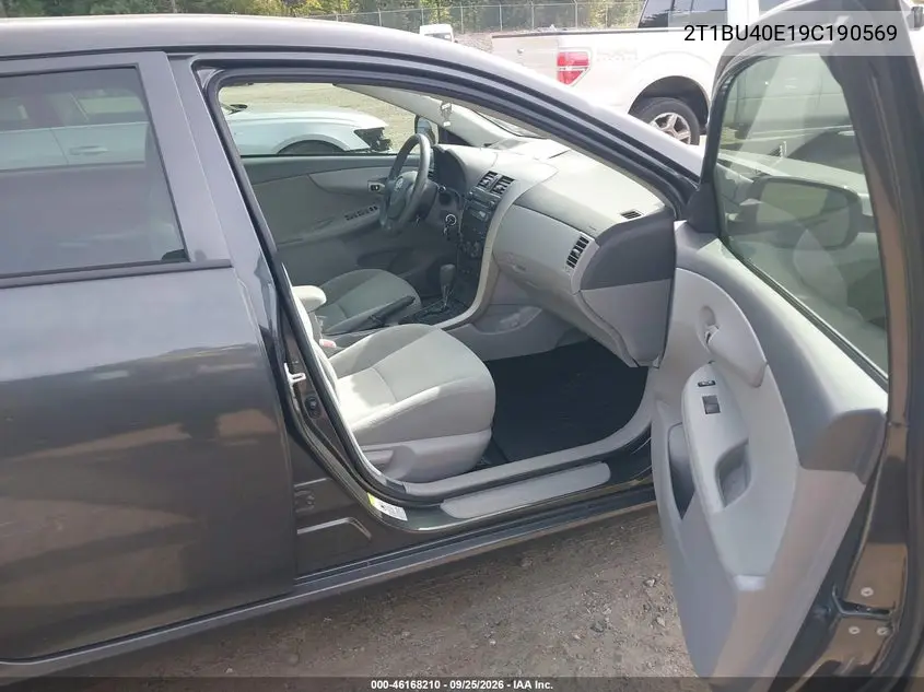 2009 TOYOTA COROLLA VIN 2T1BU40E19C190569 — фото 5