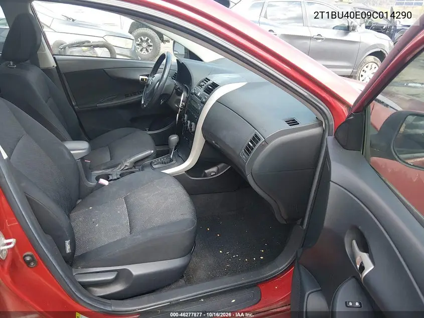 2009 TOYOTA COROLLA VIN 2T1BU40E09C014290 — фото 5