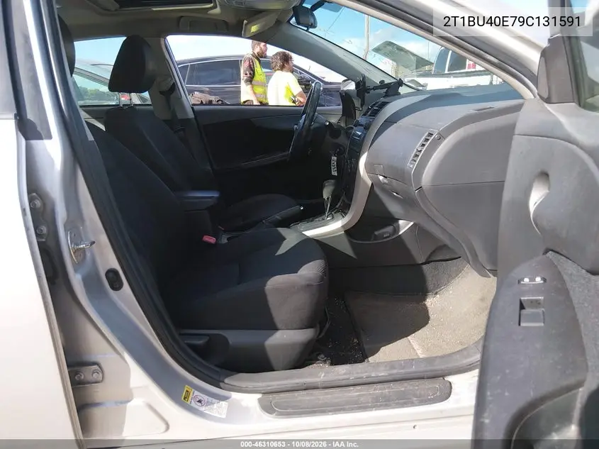 2009 TOYOTA COROLLA VIN 2T1BU40E79C131591 — фото 4