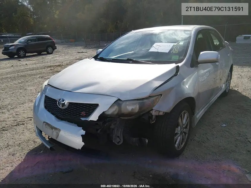2009 TOYOTA COROLLA VIN 2T1BU40E79C131591 — фото 5
