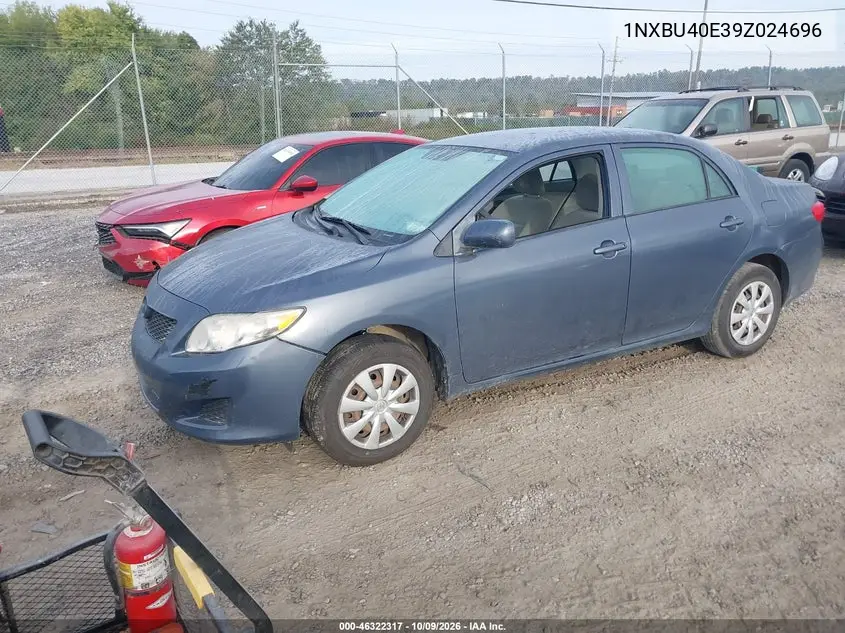 2009 TOYOTA COROLLA VIN 1NXBU40E39Z024696 — фото 2