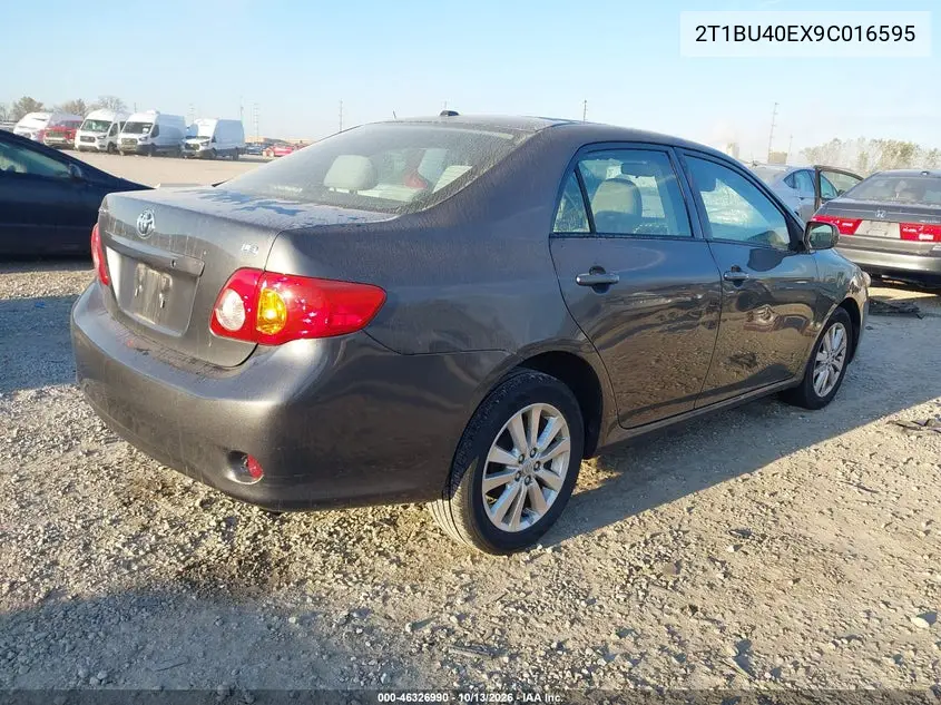 2009 TOYOTA COROLLA VIN 2T1BU40EX9C016595 — фото 4