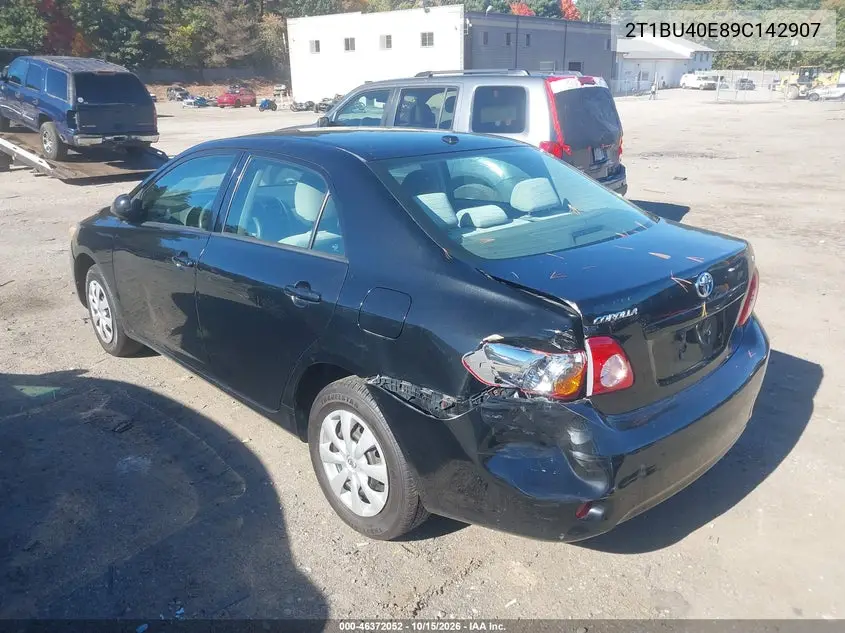 2009 TOYOTA COROLLA VIN 2T1BU40E89C142907 — фото 3