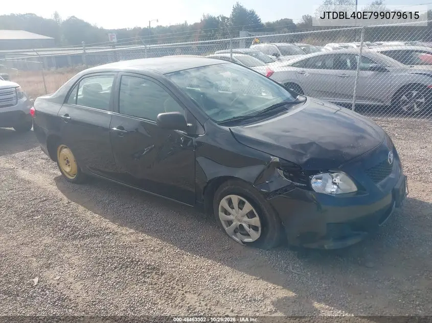 TOYOTA COROLLA 2009, VIN JTDBL40E799079615