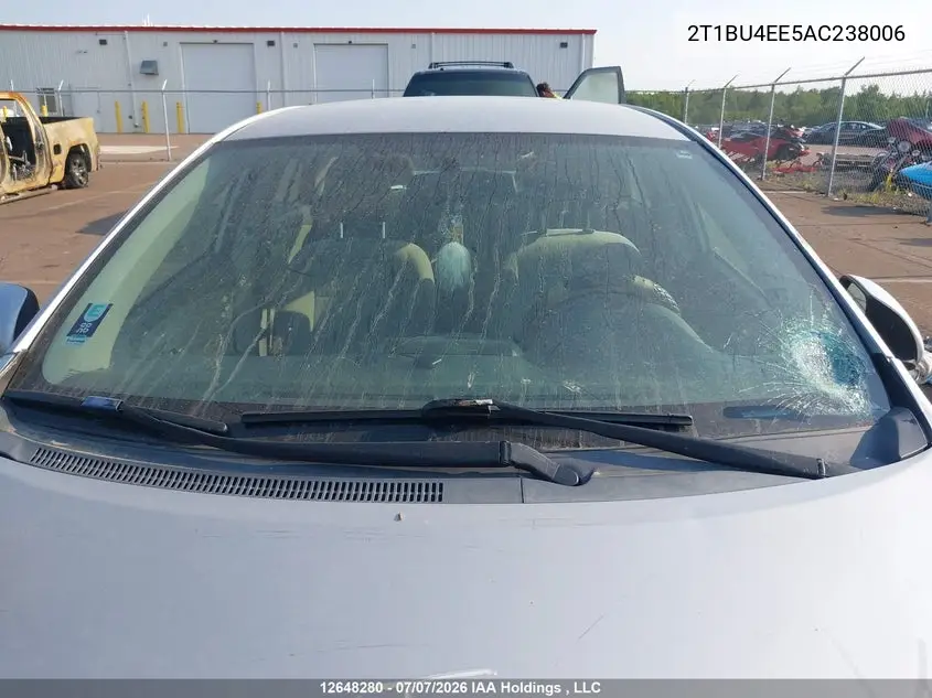 2010 TOYOTA COROLLA VIN 2T1BU4EE5AC238006 — фото 17