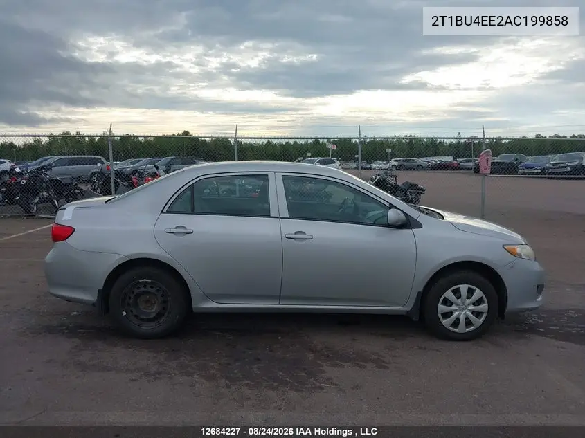 2010 TOYOTA COROLLA VIN 2T1BU4EE2AC199858 — фото 12