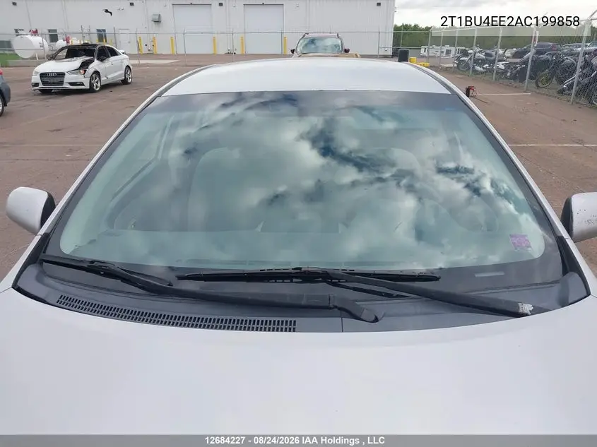 2010 TOYOTA COROLLA VIN 2T1BU4EE2AC199858 — фото 16