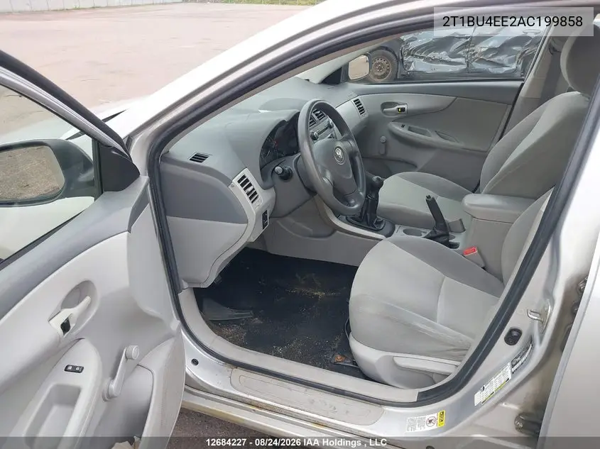 2010 TOYOTA COROLLA VIN 2T1BU4EE2AC199858 — фото 17