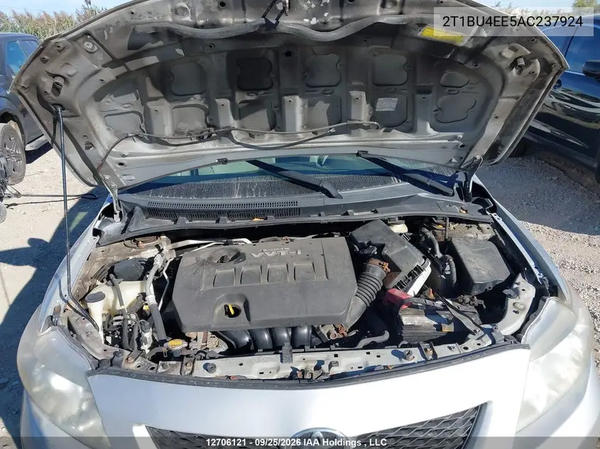 2010 TOYOTA COROLLA VIN 2T1BU4EE5AC237924 — фото 10