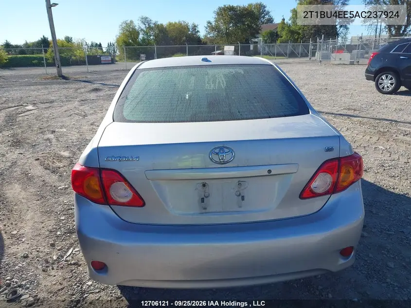 2010 TOYOTA COROLLA VIN 2T1BU4EE5AC237924 — фото 16