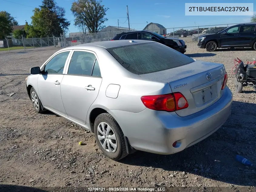 2010 TOYOTA COROLLA VIN 2T1BU4EE5AC237924 — фото 3