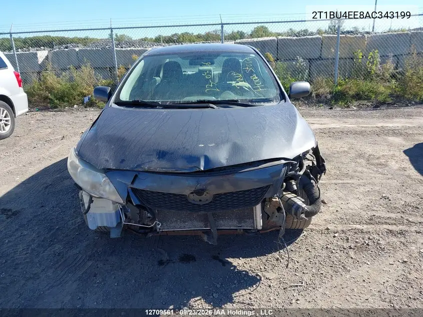 2010 TOYOTA COROLLA VIN 2T1BU4EE8AC343199 — фото 13