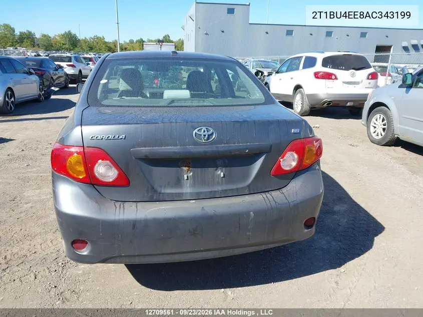 2010 TOYOTA COROLLA VIN 2T1BU4EE8AC343199 — фото 17