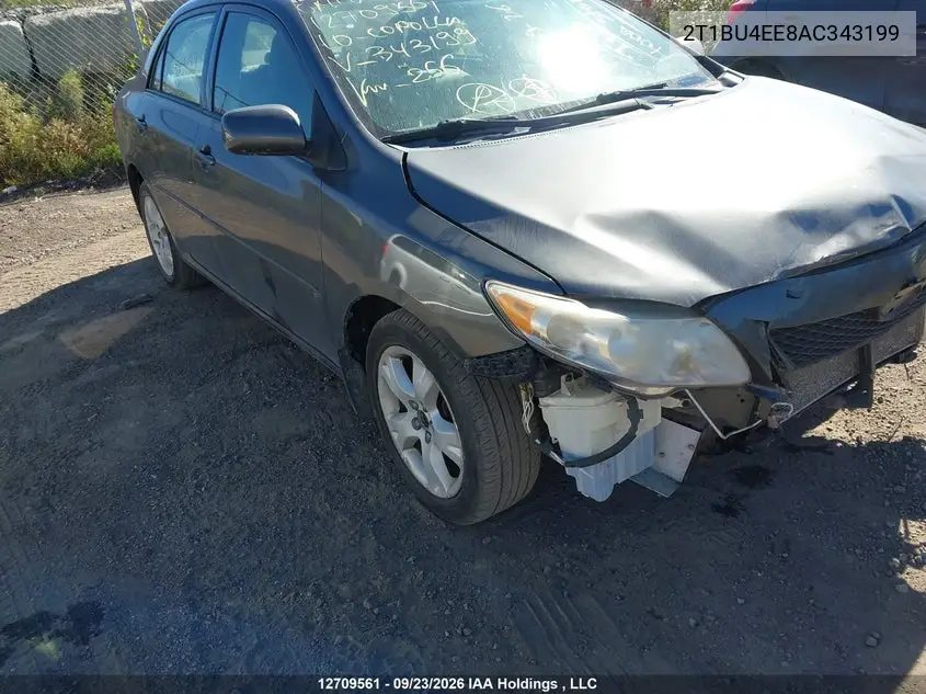 2010 TOYOTA COROLLA VIN 2T1BU4EE8AC343199 — фото 22