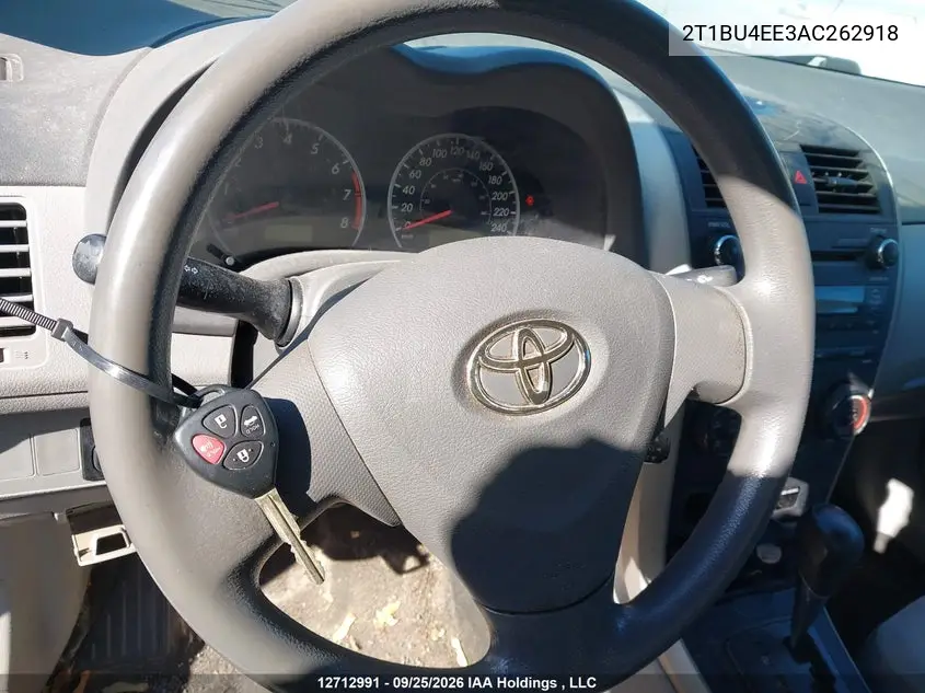 2010 TOYOTA COROLLA VIN 2T1BU4EE3AC262918 — фото 11