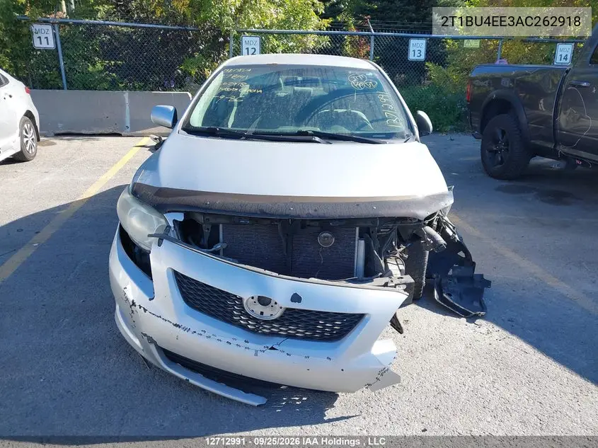 2010 TOYOTA COROLLA VIN 2T1BU4EE3AC262918 — фото 13