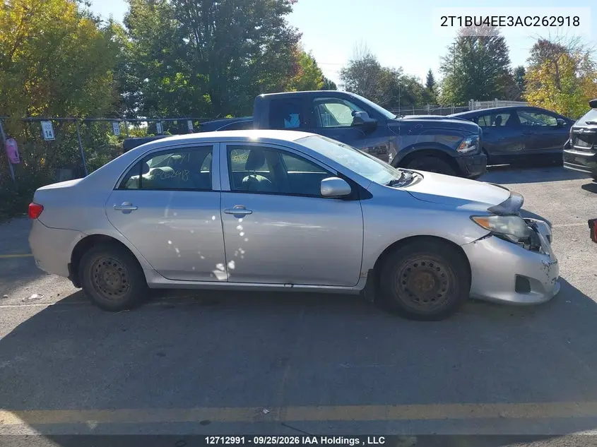 2010 TOYOTA COROLLA VIN 2T1BU4EE3AC262918 — фото 14