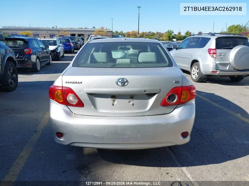 2010 TOYOTA COROLLA VIN 2T1BU4EE3AC262918 — фото 17