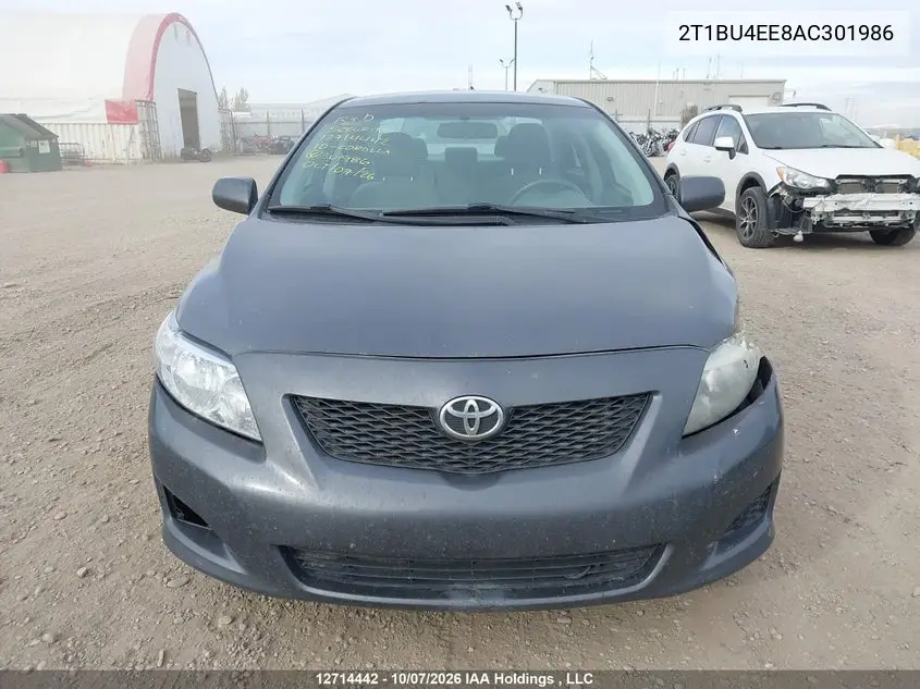 2010 TOYOTA COROLLA VIN 2T1BU4EE8AC301986 — фото 13