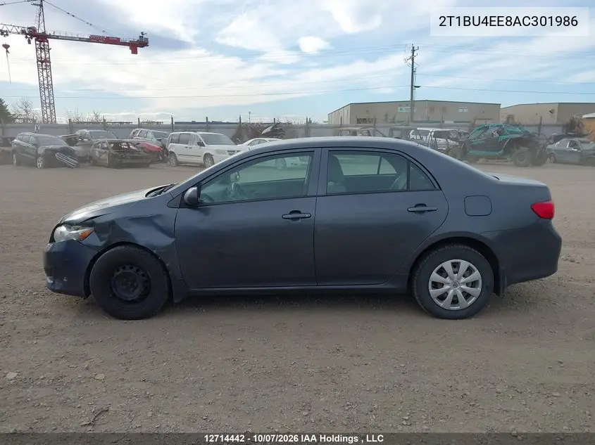 2010 TOYOTA COROLLA VIN 2T1BU4EE8AC301986 — фото 15