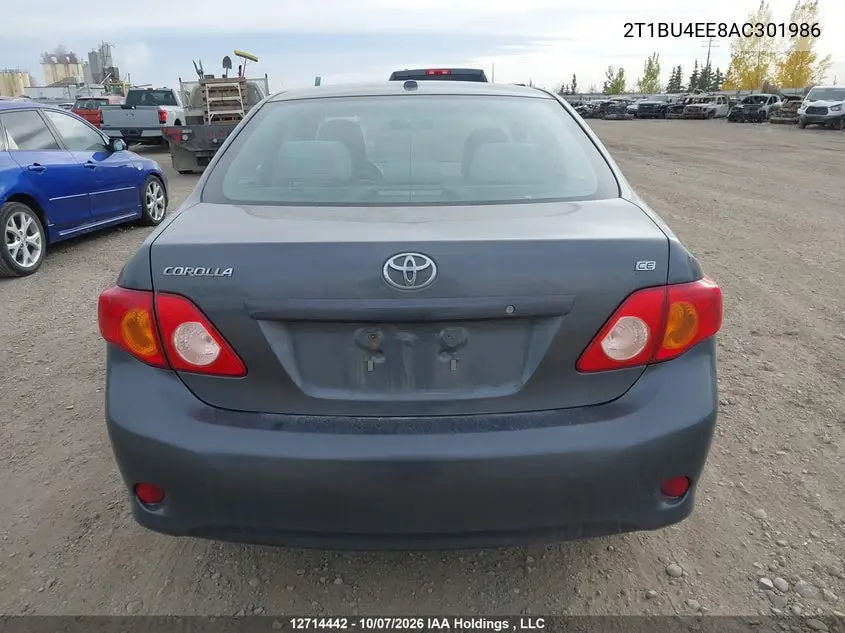 2010 TOYOTA COROLLA VIN 2T1BU4EE8AC301986 — фото 17